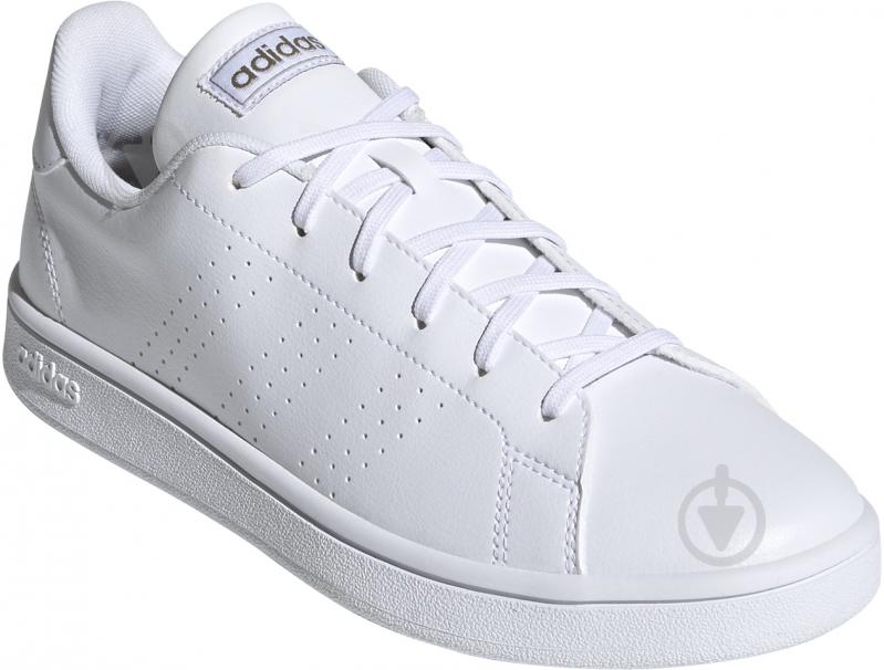 Кроссовки женские демисезонные Adidas ADVANTAGE BASE FY8824 р.36 белые - фото 4