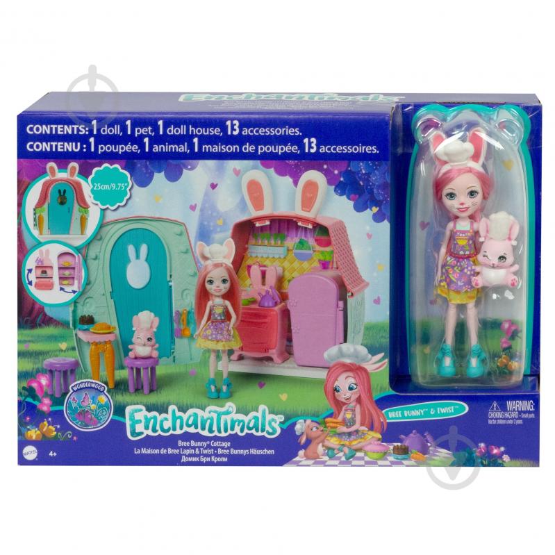 Игровой набор Enchantimals Домик GYN59 - фото 5 Игровой набор Enchantimals Домик GYN59 - фото 5