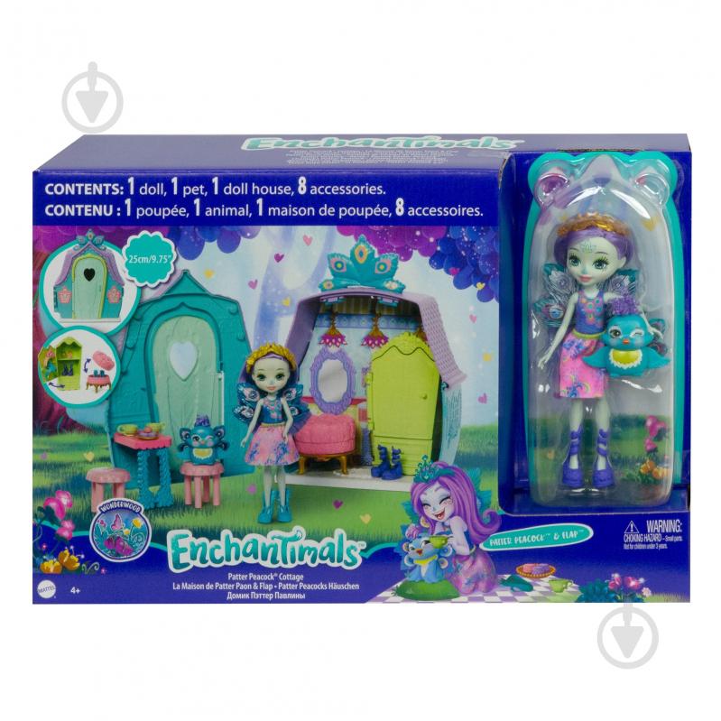 Игровой набор Enchantimals Домик GYN59 - фото 7 Игровой набор Enchantimals Домик GYN59 - фото 7