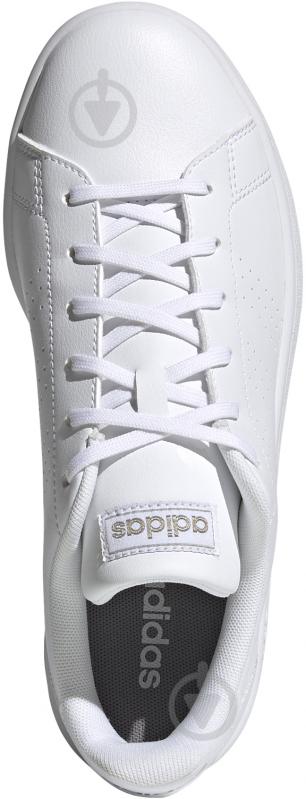 Кросівки жіночі демісезонні Adidas ADVANTAGE BASE FY8824 р.37 1/3 білі - фото 7