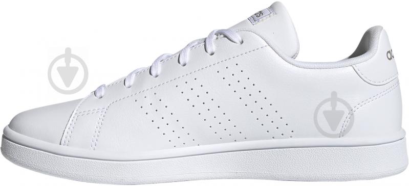 Кроссовки женские демисезонные Adidas ADVANTAGE BASE FY8824 р.37 1/3 белые - фото 8