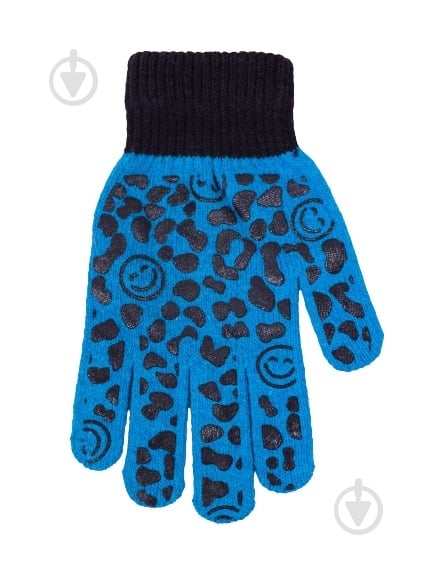 Варежки YO! р.18 голубой - фото 1 Варежки YO! р.18 голубой - фото 1