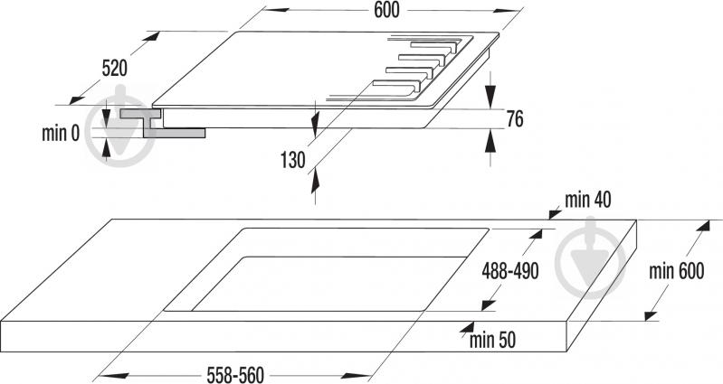 Варочная поверхность газовая Gorenje GW 6D41 X - фото 2