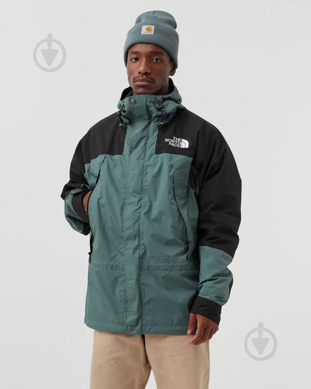 Куртка чоловіча THE NORTH FACE M K2RM DRYVENT JACKET NF0A52ZTHBS1 р.XL зелена із чорним - фото 1