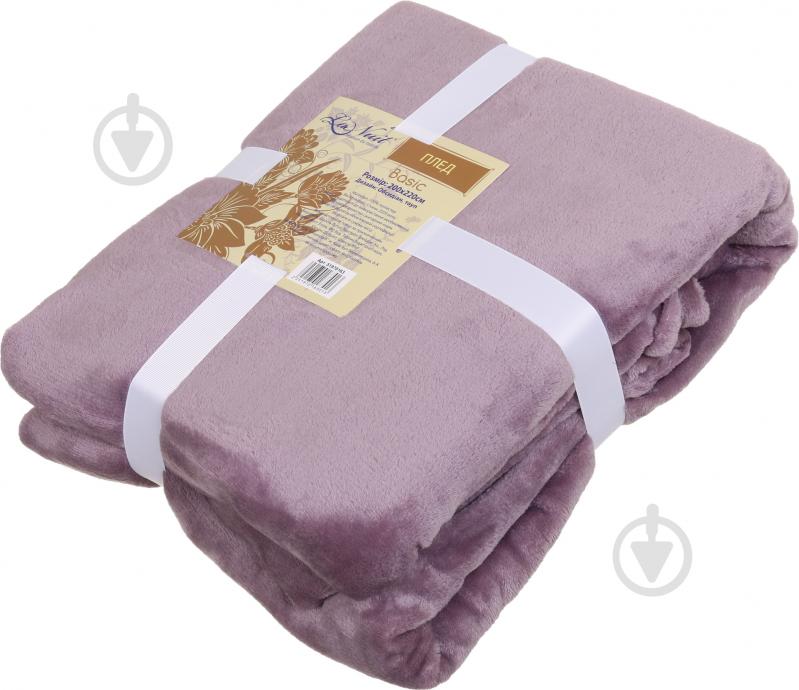 Плед Basic 200x220 см обсидиан/тауп La Nuit - фото 3