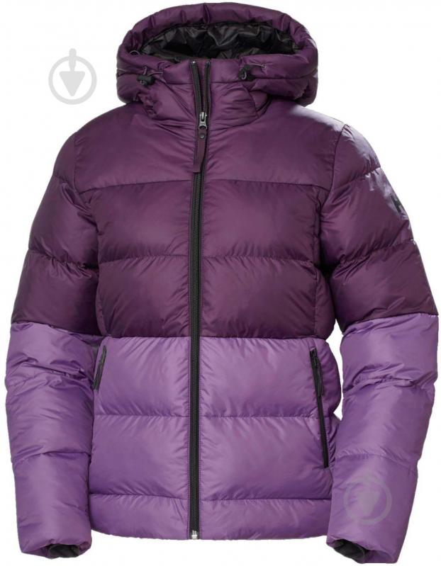 Пуховик жіночий Helly Hansen W ACTIVE PUFFY JACKET 53612-670 р.S фіолетовий - фото 4