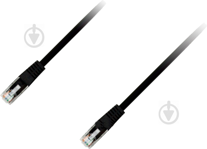 Кабель Piko 3 м чорний 5E UTP Ethernet - фото 1