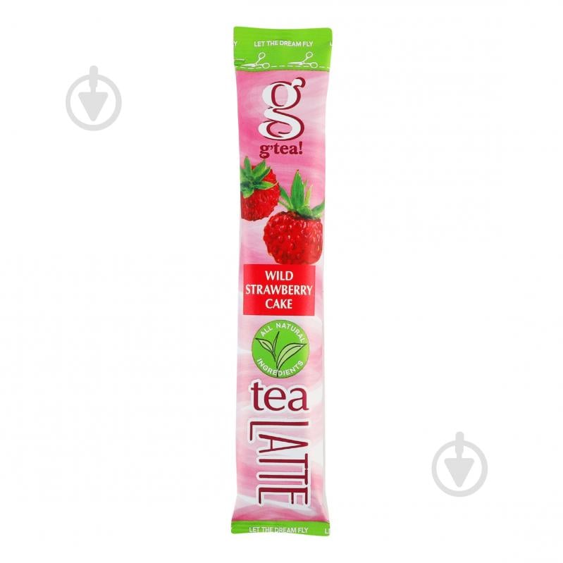 Чай G'tea! Wild strawberry cake Tea latte м/у 10 г - фото 1