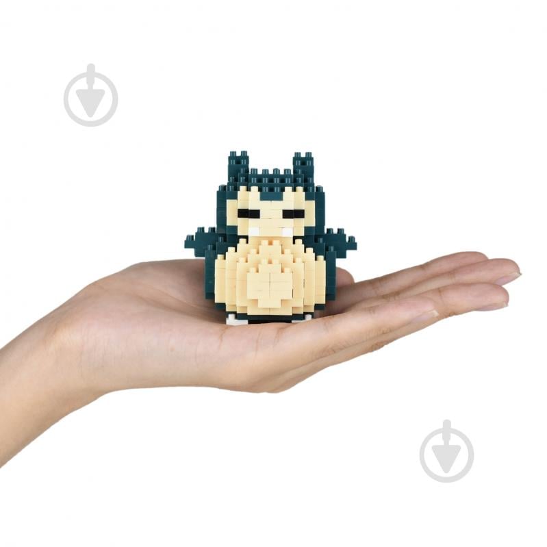 Конструктор із міні-цеглинок Nаnoblock Снорлакс 124147 - фото 3 Конструктор із міні-цеглинок Nаnoblock Снорлакс 124147 - фото 3