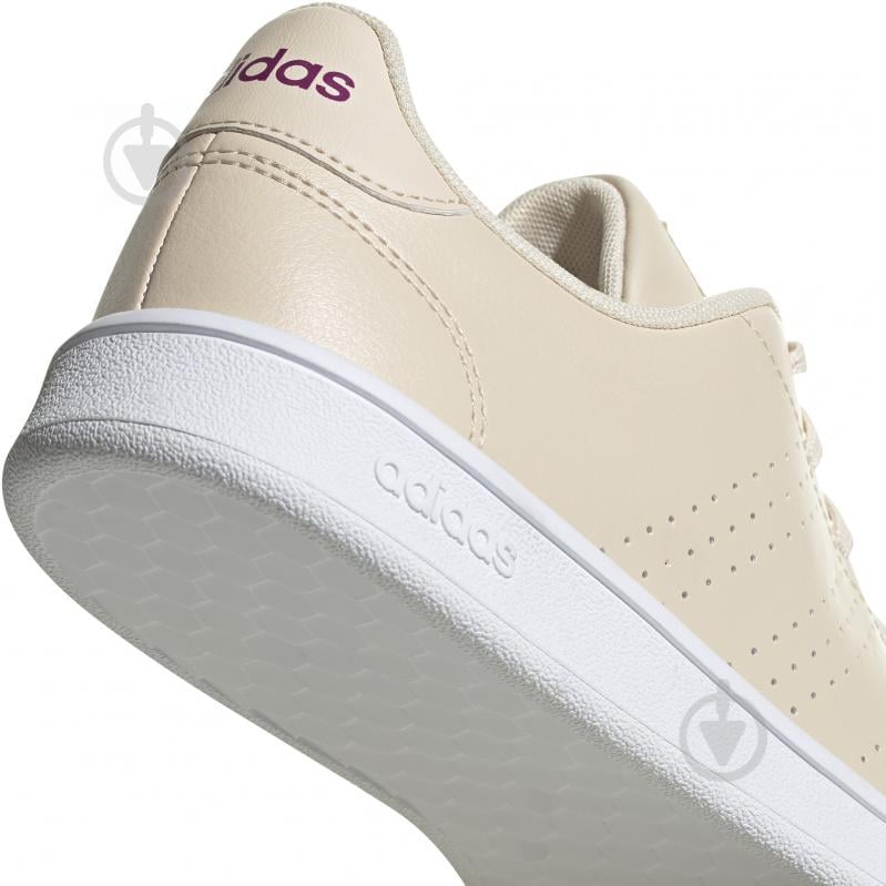 Adidas advantage mujer beige best sale