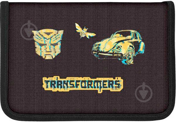 Пенал шкільний Education TF-1 Transformers BumbleBee Movie TF19-621-1 KITE чорний - фото 2