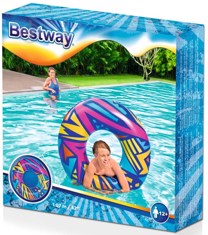Круг надувной Bestway ø107 Геометрия (36228) - фото 10