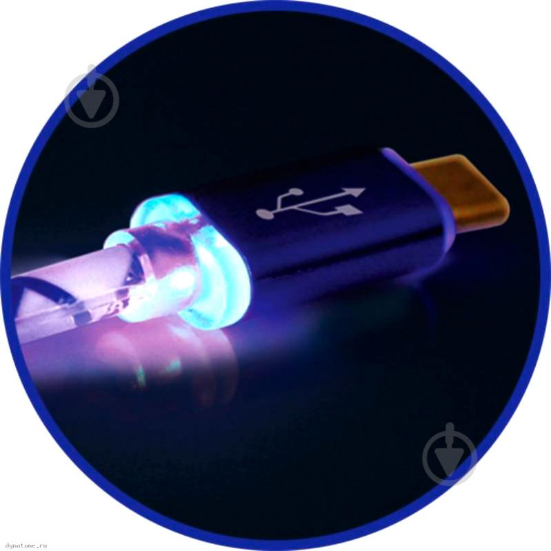 Кабель Defender Lightning – USB 1 м синій ACH03-03LT (87551) - фото 3 Кабель Defender Lightning – USB 1 м синій ACH03-03LT (87551) - фото 3