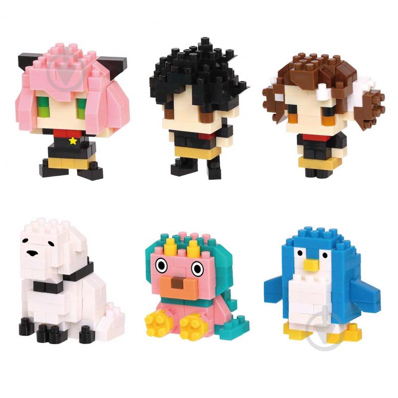 Конструктор із міні-цеглинок Nаnoblock Сім'я Шпигуна-2 124164 - фото 2 Конструктор із міні-цеглинок Nаnoblock Сім'я Шпигуна-2 124164 - фото 2