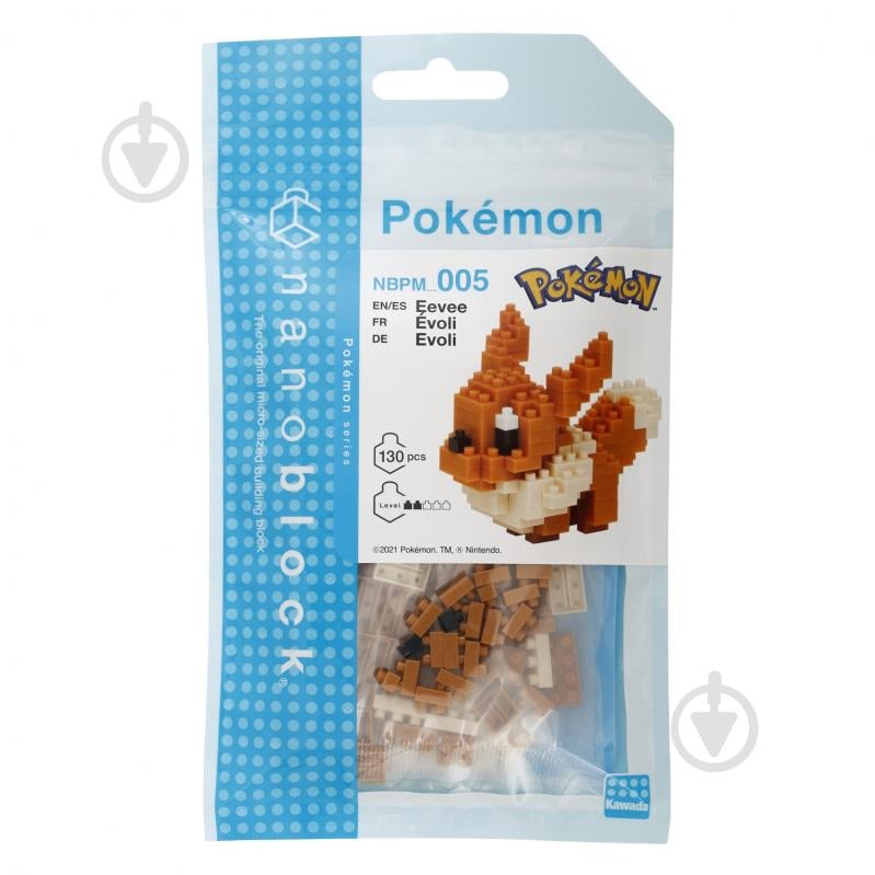 Конструктор из мини-кирпичиков Nаnoblock Иви 124141 - фото 4 Конструктор из мини-кирпичиков Nаnoblock Иви 124141 - фото 4