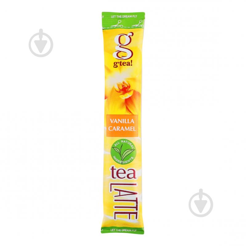 Чай черный G'tea! Vanilla caramel Tea latte м/в 10 г - фото 1