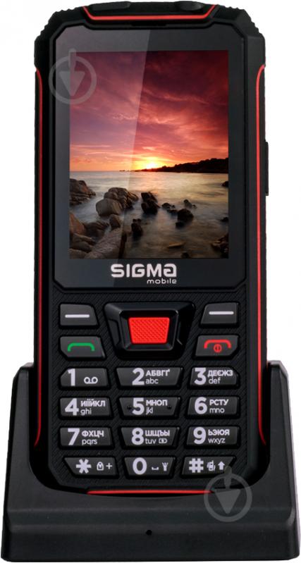 Мобильный телефон Sigma mobile Comfort 50 Outdoor black/red - фото 6