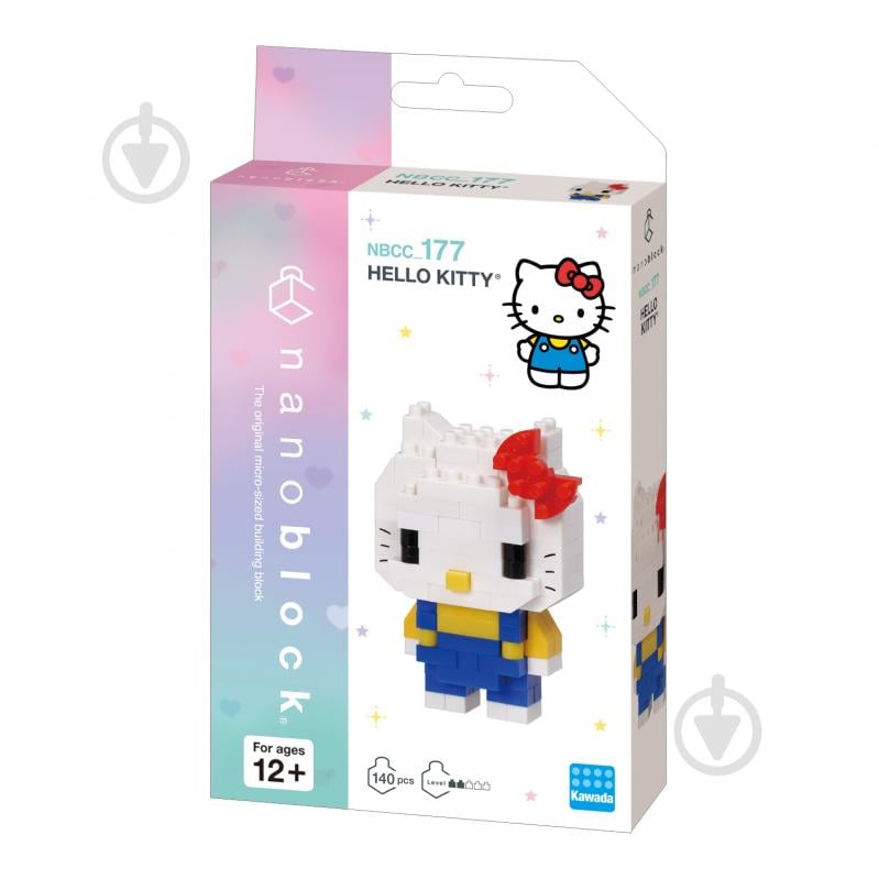 Конструктор із міні-цеглинок Nаnoblock Хелоу Кітті 124148 - фото 3