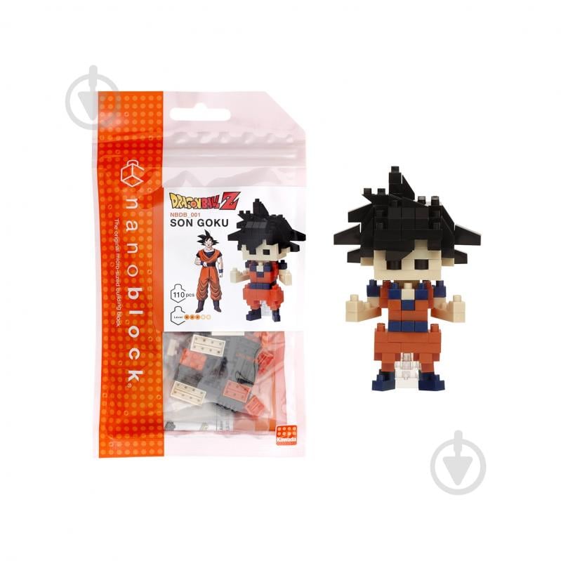 Конструктор із міні-цеглинок Nаnoblock Гоку 124152 - фото 1 Конструктор із міні-цеглинок Nаnoblock Гоку 124152 - фото 1