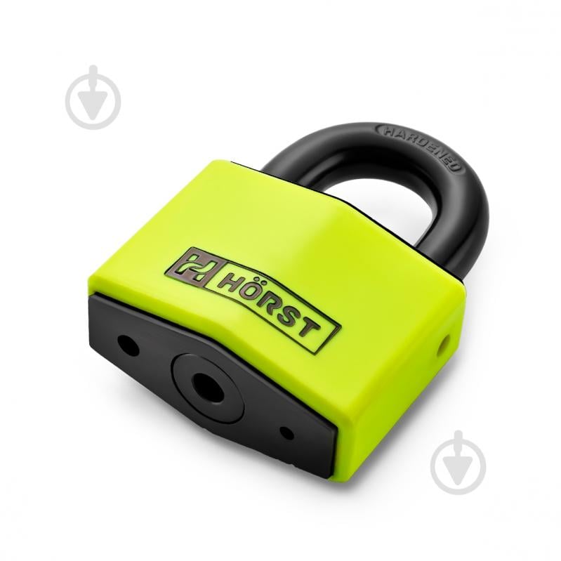 Замок навесной Horst HR-SP1-60D открытый (амбарный) - фото 1