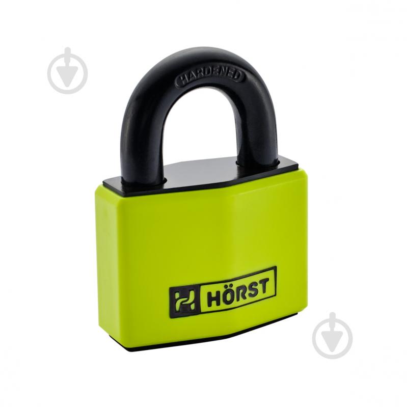 Замок навесной Horst HR-SP1-60D открытый (амбарный) - фото 2