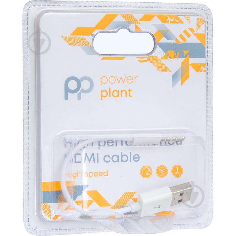 Кабель PowerPlant USB AM – 4pin Jack 3.5мм для iPod Shuffle 0,15 м білий (CA912827) - фото 3