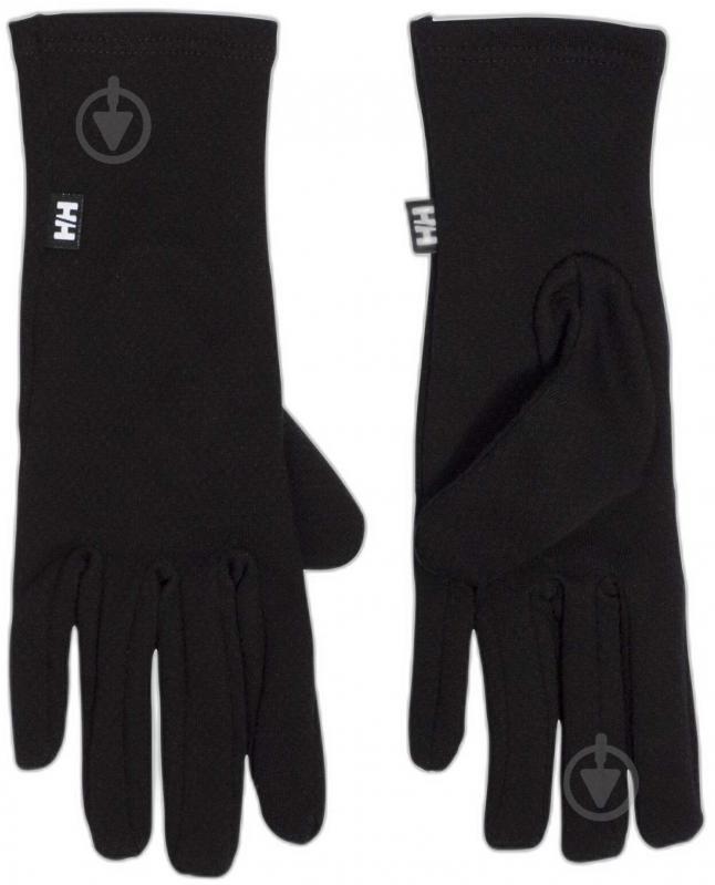 Рукавички Helly Hansen HH LIFA MERINO GLOVE LINER 68084-990 р.L чорний - фото 1