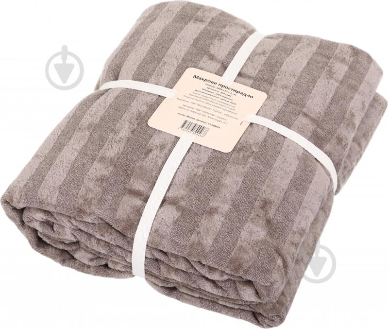 Простыня махровая 160x220 см мокко IDEAL TEXTILE - фото 1 Простыня махровая 160x220 см мокко IDEAL TEXTILE - фото 1