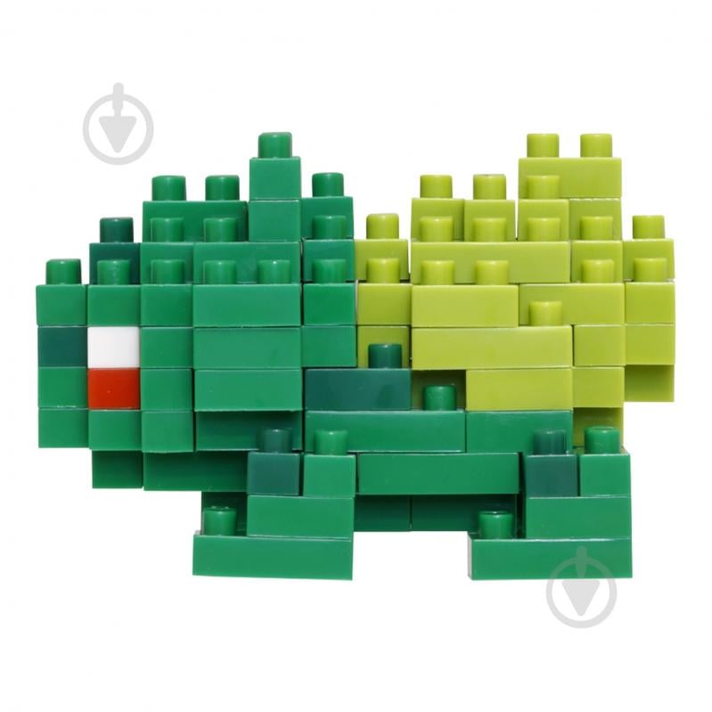 Конструктор із міні-цеглинок Nаnoblock Бульбазавр 124139 - фото 5 Конструктор із міні-цеглинок Nаnoblock Бульбазавр 124139 - фото 5