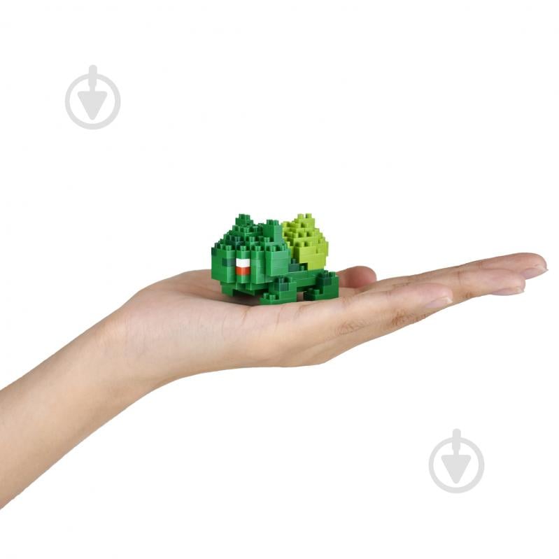 Конструктор із міні-цеглинок Nаnoblock Бульбазавр 124139 - фото 3 Конструктор із міні-цеглинок Nаnoblock Бульбазавр 124139 - фото 3
