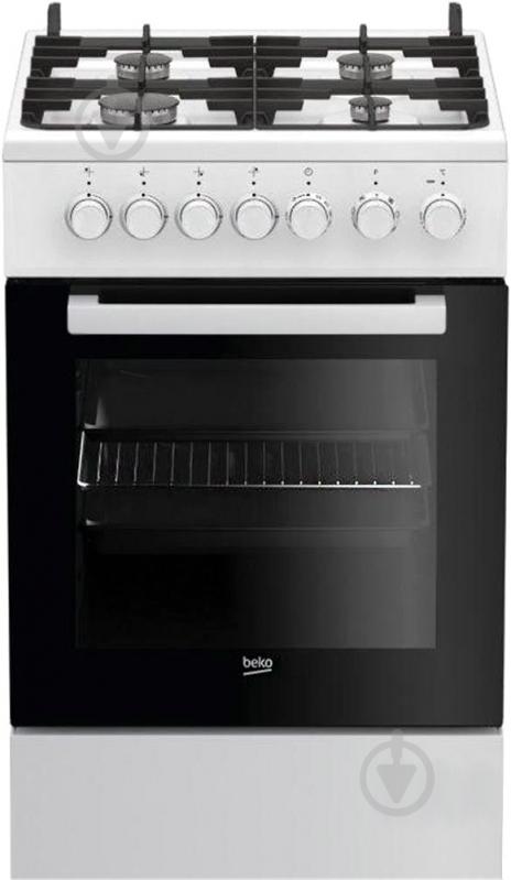 Плита комбинированная Beko FSET 52130 GW - фото 1