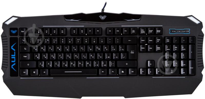 Клавиатура Aula Dragon Deep Waterproof Gaming Keyboard black - фото 1