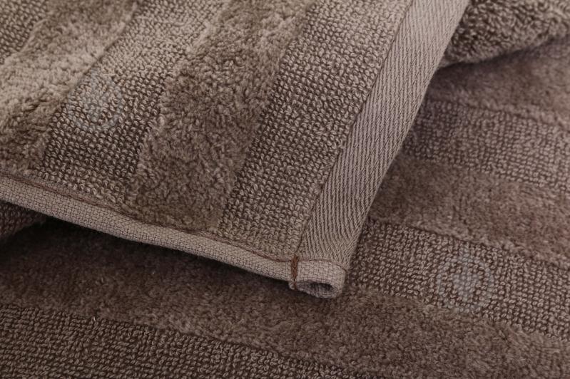 Набор полотенец махровых 70x140 см мокко - фото 6 Набор полотенец махровых 70x140 см мокко - фото 6