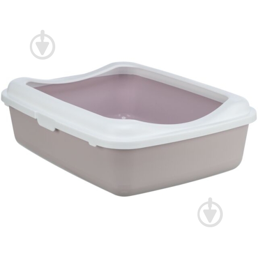 Туалет Trixie Classic 37x15x47 см сиреневый/белый - фото 1