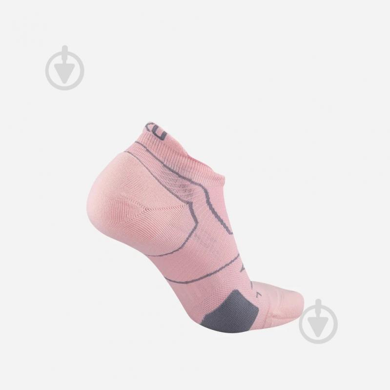 Шкарпетки 2XU Vectr Cushion No Show Socks UA5043e_DYP/GRY рожевий - фото 2