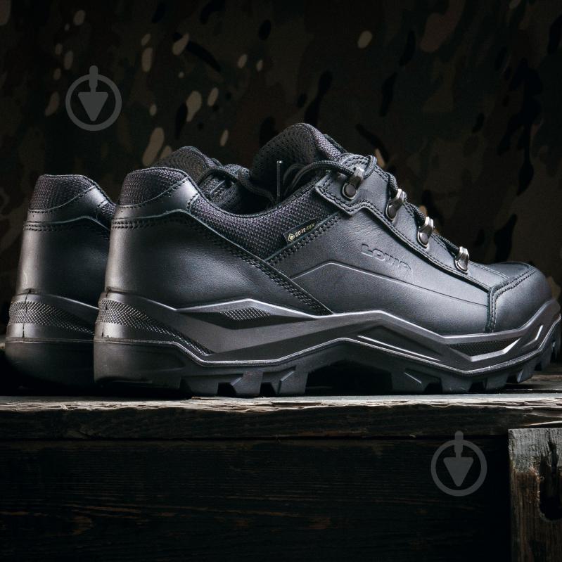 Кросівки чоловічі демісезонні Lowa RENEGADE II GTX® LO TF 310904/999 р.49 black - фото 10 Кросівки чоловічі демісезонні Lowa RENEGADE II GTX® LO TF 310904/999 р.49 black - фото 10