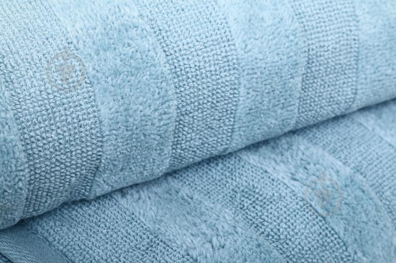 Набор полотенец 70x140 см 371 голубой - фото 7 Набор полотенец 70x140 см 371 голубой - фото 7