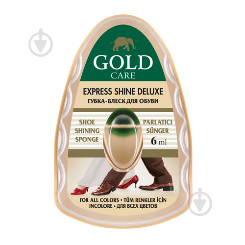 Губка-блиск із дозатором GoldCare Express Shine Delux безбарвний - фото 1