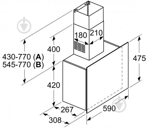 Вытяжка Bosch DWF65AJ20T - фото 5