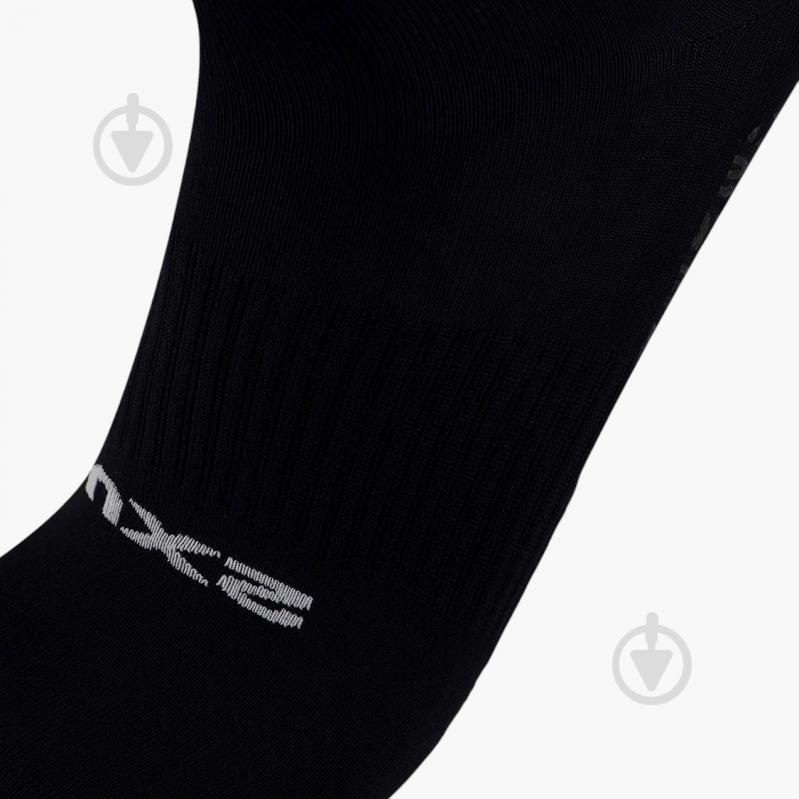 Шкарпетки 2XU Performance Crew Grip Sock UQ7356e_BLK/WHT чорний - фото 2