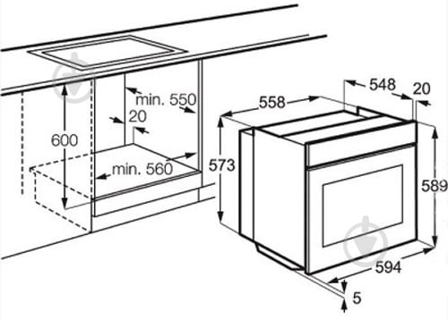 Духовой шкаф Sharp K-60D22BM1-UA - фото 8