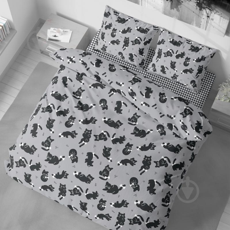 Комплект постельного белья семейный PAWSY мультиколор Luna - фото 3 Комплект постельного белья семейный PAWSY мультиколор Luna - фото 3