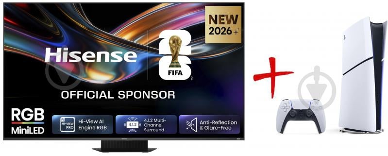 Телевизор Hisense 75UR9S 75″ - фото 1 Телевизор Hisense 75UR9S 75″ - фото 1