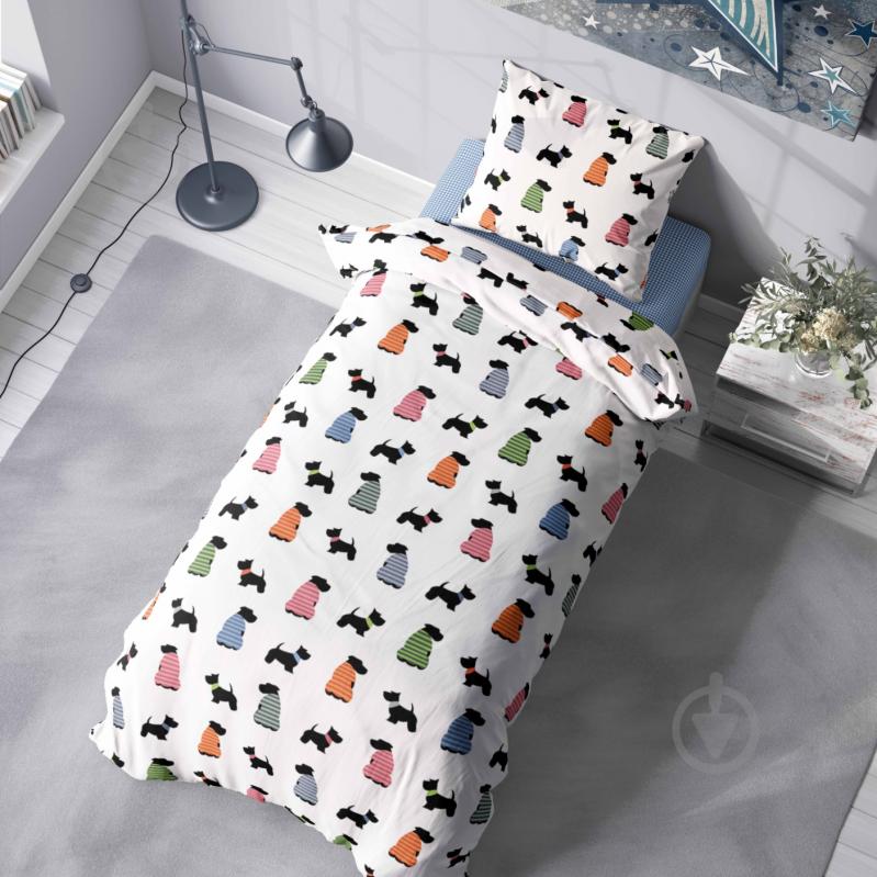 Комплект постільної білизни 1.5 TERRY мультиколор Luna - фото 3 Комплект постільної білизни 1.5 TERRY мультиколор Luna - фото 3