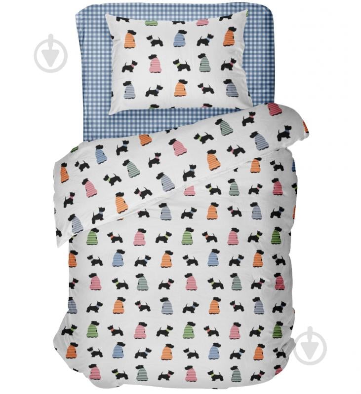 Комплект постільної білизни 1.5 TERRY мультиколор Luna - фото 2 Комплект постільної білизни 1.5 TERRY мультиколор Luna - фото 2