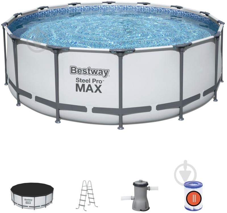 Бассейн каркасный Bestway 5612X 427x122 см 15232 л - фото 5