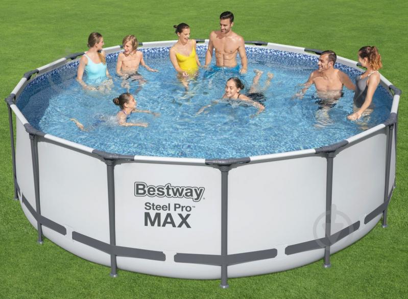 Бассейн каркасный Bestway 5612X 427x122 см 15232 л - фото 6