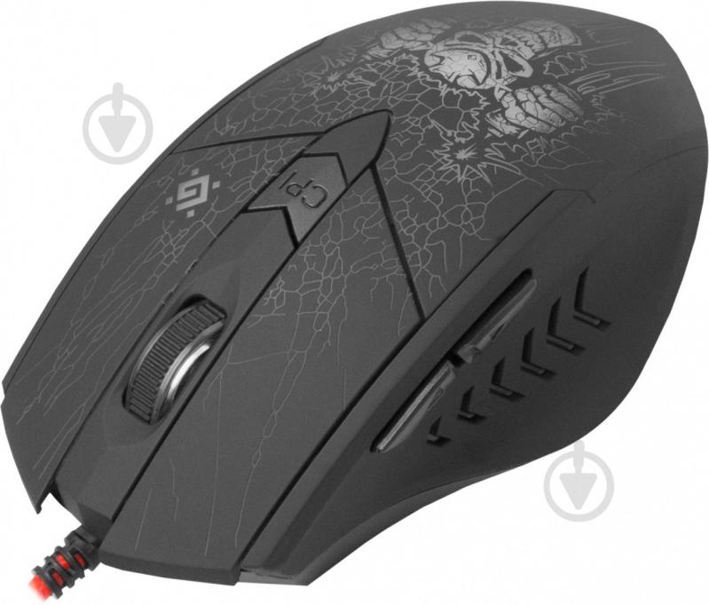Миша Defender Doom Fighter GM-260L (52260) black - фото 3 Миша Defender Doom Fighter GM-260L (52260) black - фото 3