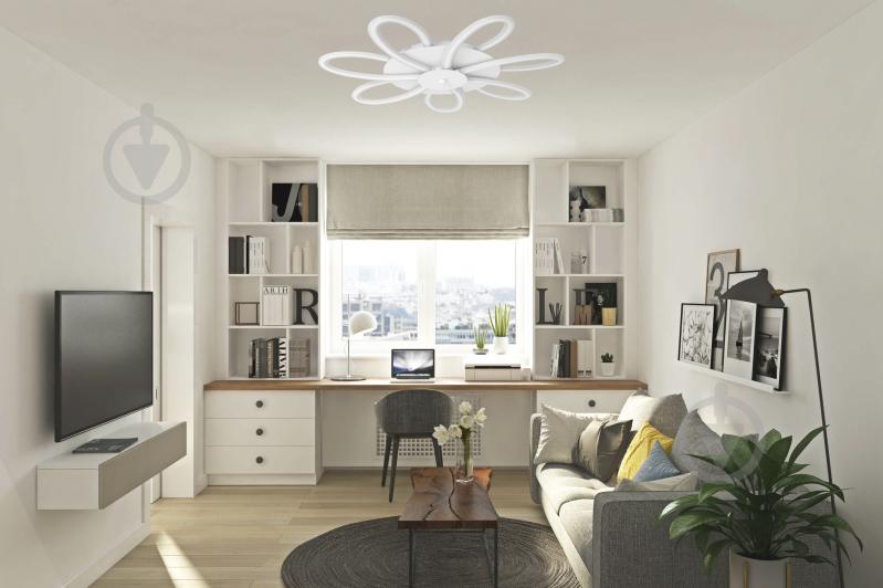 Люстра светодиодная ALLA-lighting Astra 82 Вт LED-модуль белый - фото 7