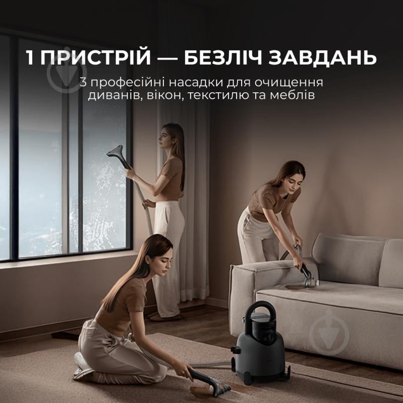 Пилосос миючий Deerma DEM-BY200S grey - фото 6